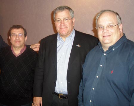 Gary Lombardo, Bill Bradfield and John Russell